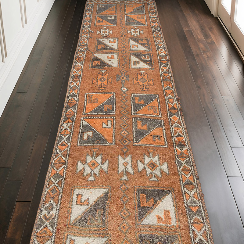 Vintage Anadolu Yolluk - 105 cm x 342 cm - K0063503