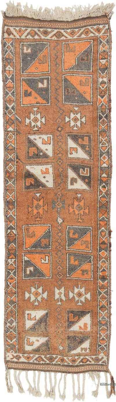 Vintage Anadolu Yolluk - 105 cm x 342 cm