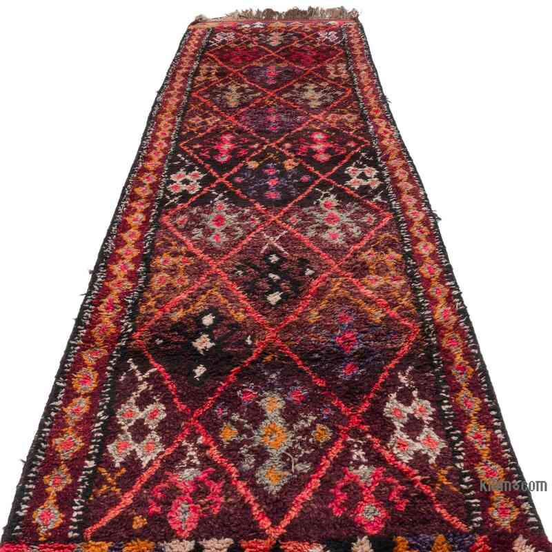 Alfombra Vintage de pasillo - 88 cm x 338 cm - K0063506