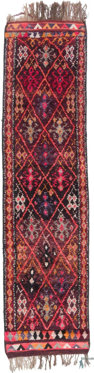 Vintage Anadolu Yolluk - 88 cm x 338 cm
