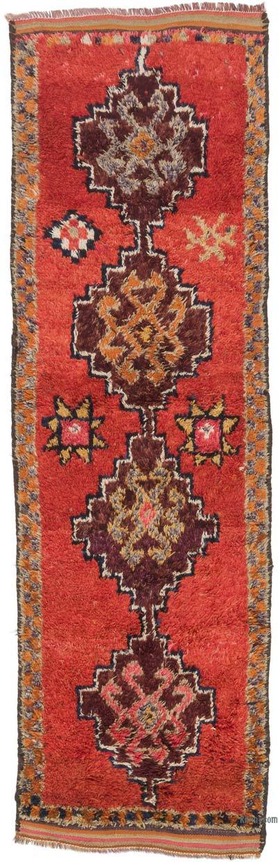 Alfombra Vintage de pasillo - 89 cm x 288 cm