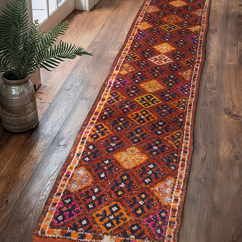 Vintage Anadolu Yolluk - 82 cm x 393 cm - K0063515
