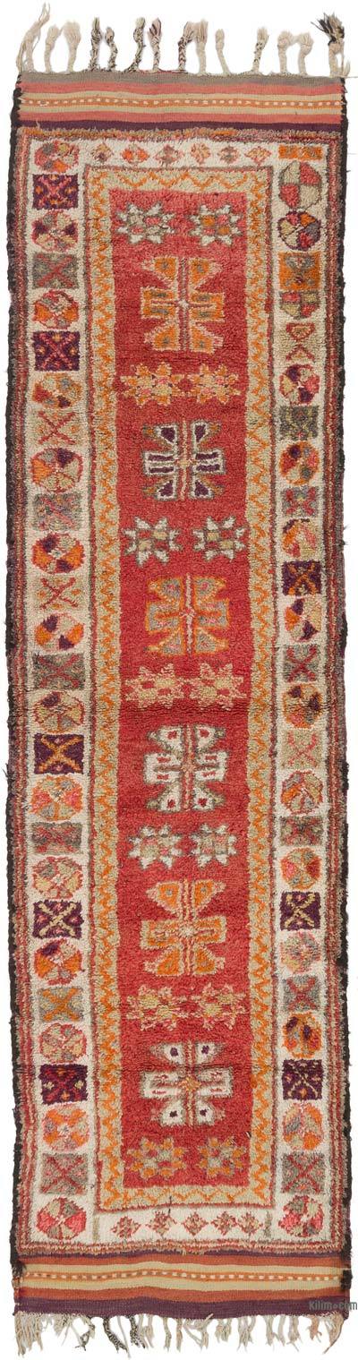 Vintage Tribal Runner Rug - 3' 3" x 11' 10" (39" x 142")