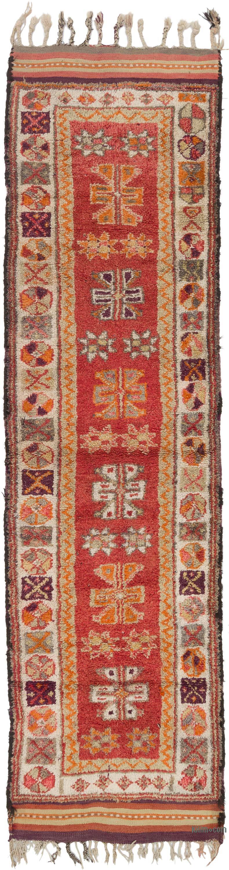 Vintage Anadolu Yolluk - 98 cm x 360 cm - K0063516