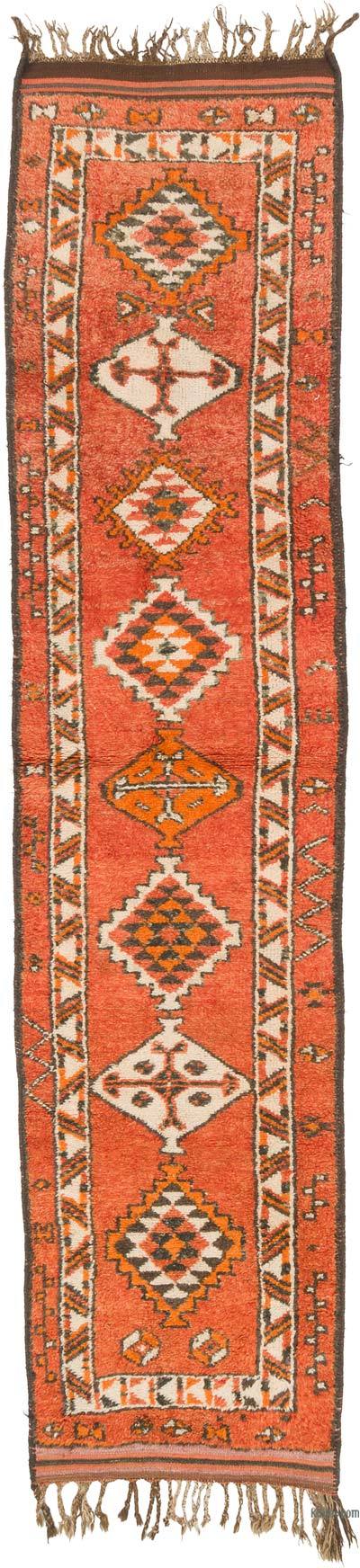 Vintage Anadolu Yolluk - 86 cm x 366 cm