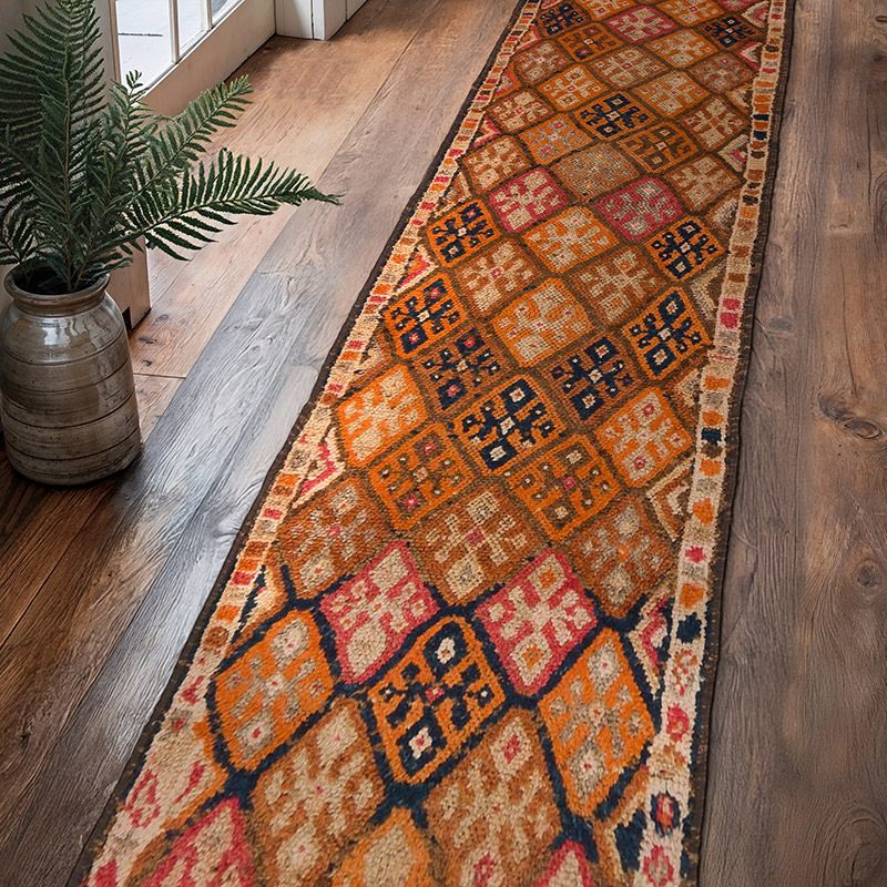 Vintage Anadolu Yolluk - 95 cm x 397 cm - K0063525