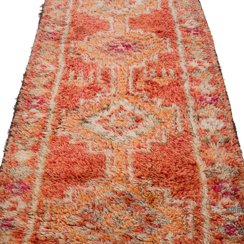 Vintage Tribal Runner Rug - 3' 3" x 11' 9" (39" x 141") - K0063526