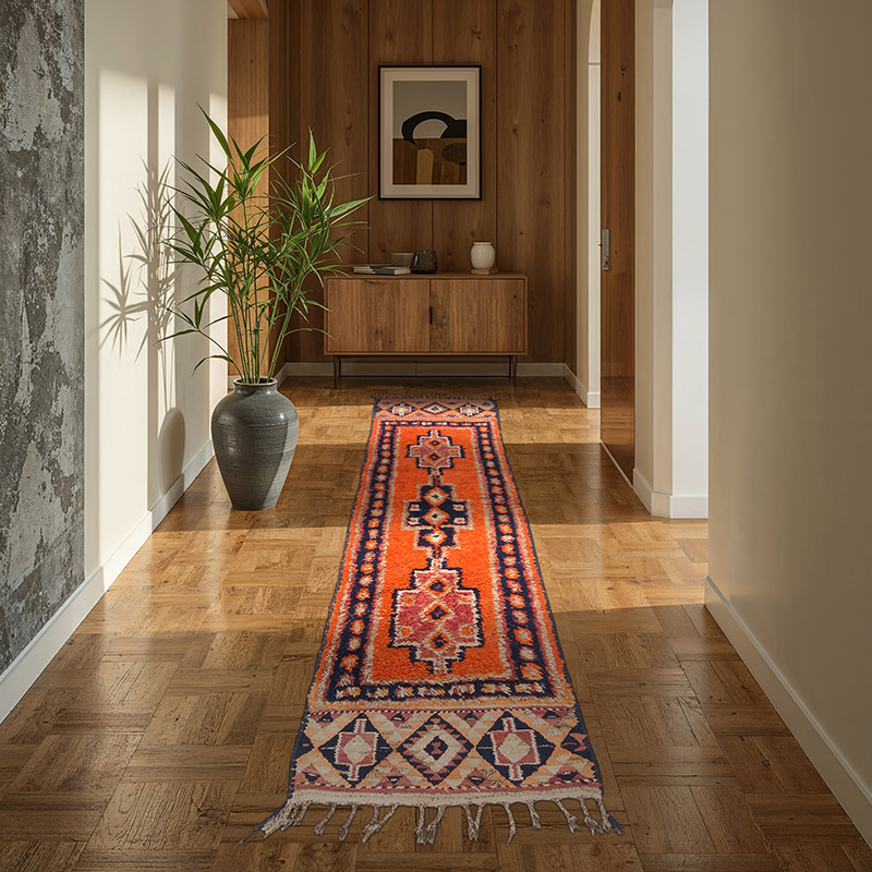 Vintage Anadolu Yolluk - 81 cm x 277 cm - K0063533