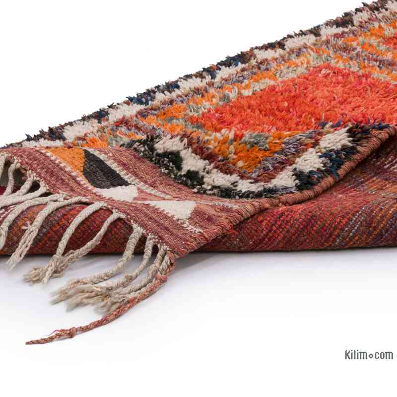 Vintage Tribal Runner Rug - 3' 3" x 9' 3" (39" x 111") - K0063542