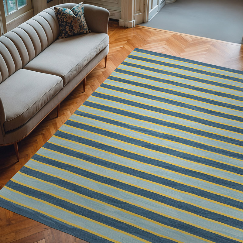 Nueva Alfombra Turca Kilim - 247 cm x 306 cm - K0063552