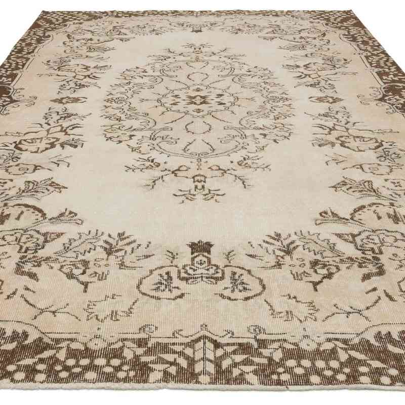 Vintage Turkish Hand-Knotted Rug - 6' 7" x 9' 11" (79" x 119") - K0063554