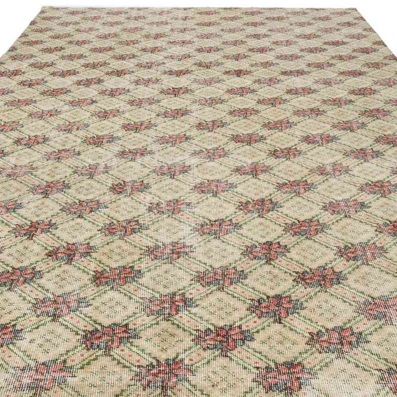Vintage Turkish Hand-Knotted Rug - 6' 7" x 9' 10" (79" x 118") - K0063555