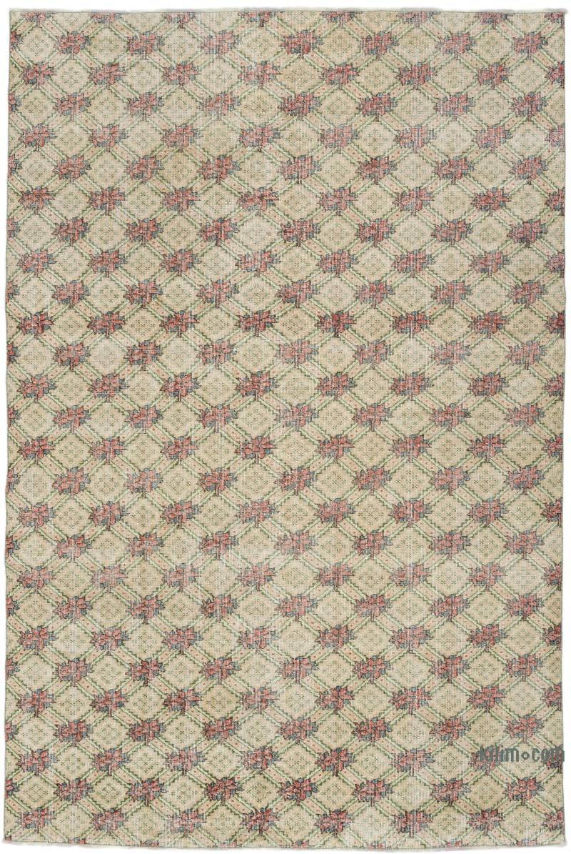 Vintage Turkish Hand-Knotted Rug - 6' 7" x 9' 10" (79" x 118") - K0063555