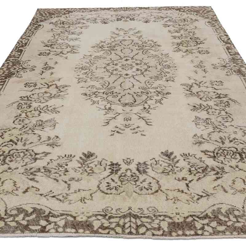 Vintage Turkish Hand-Knotted Rug - 5' 6" x 8' 10" (66" x 106") - K0063571