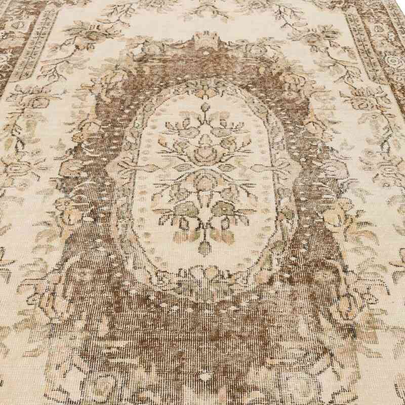 Alfombra Vintage Turca Anudada a Mano - 184 cm x 301 cm - K0063572