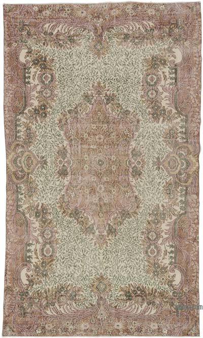 Vintage Turkish Hand-Knotted Rug - 6' 3" x 10' 6" (75" x 126")