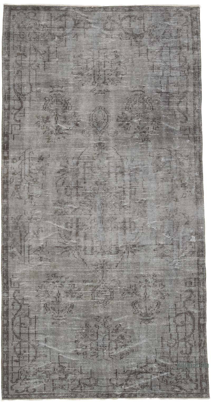 Alfombra Turca Vintage Sobre-teñida - 145 cm x 272 cm - K0063575