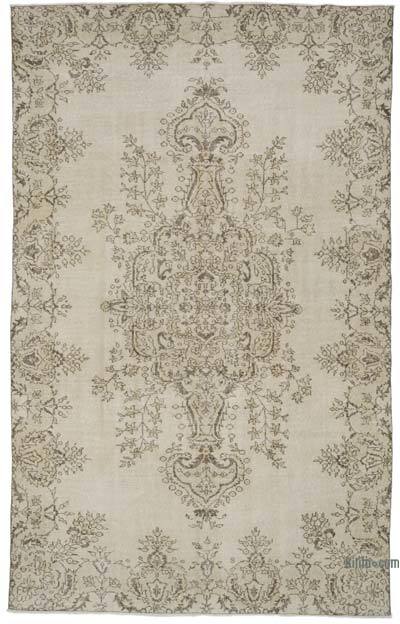 Vintage Turkish Hand-Knotted Rug - 6' 1" x 9' 8" (73" x 116")