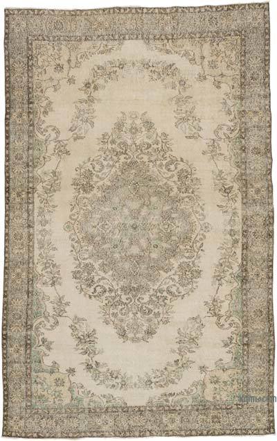 Vintage Turkish Hand-Knotted Rug - 6' 2" x 9' 8" (74" x 116")