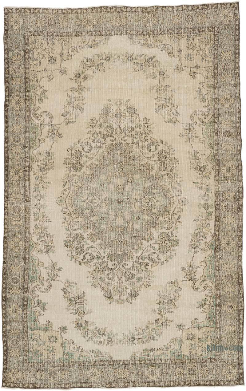 Vintage Turkish Hand-Knotted Rug - 6' 2" x 9' 8" (74" x 116") - K0063584