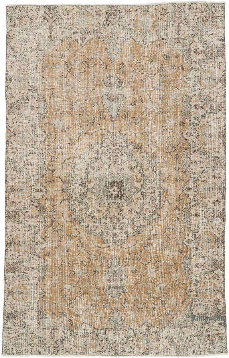 Vintage Turkish Hand-Knotted Rug - 5' 3" x 8' 3" (63" x 99") - K0063600