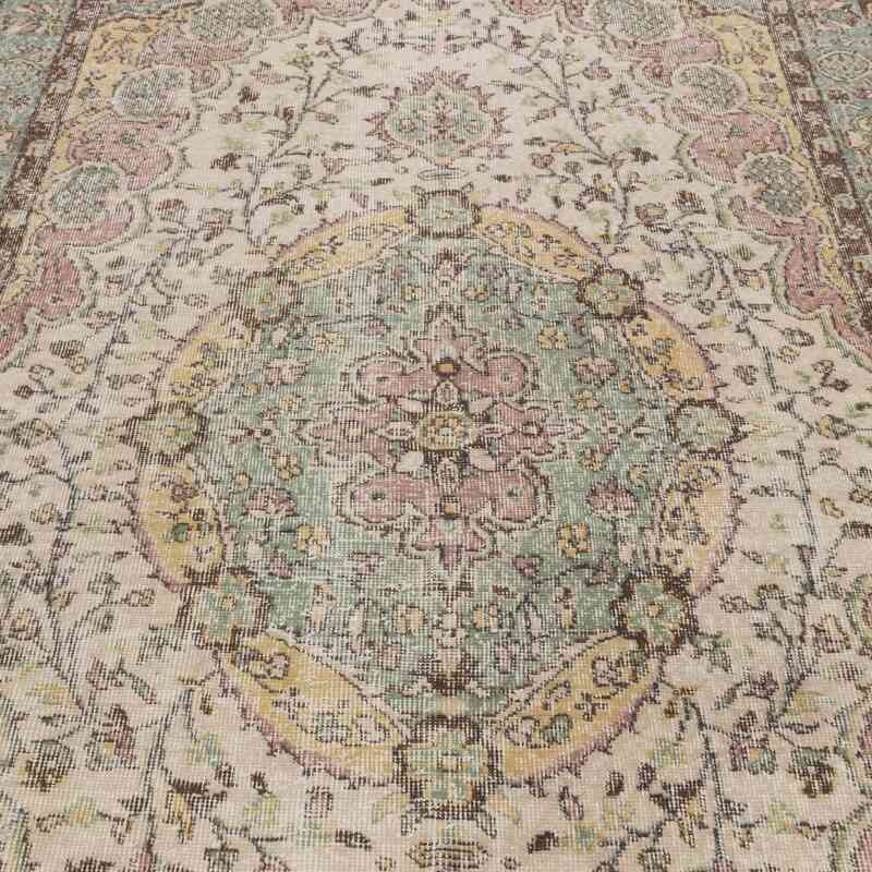 Alfombra Vintage Turca Anudada a Mano - 168 cm x 281 cm - K0063604