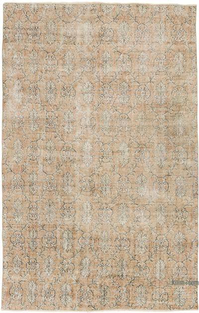 Alfombra Vintage Turca Anudada a Mano - 169 cm x 263 cm