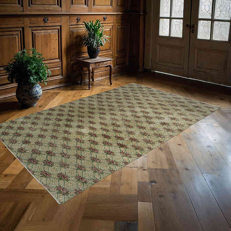 El Dokuma Vintage Hali - 163 cm x 265 cm - K0063608