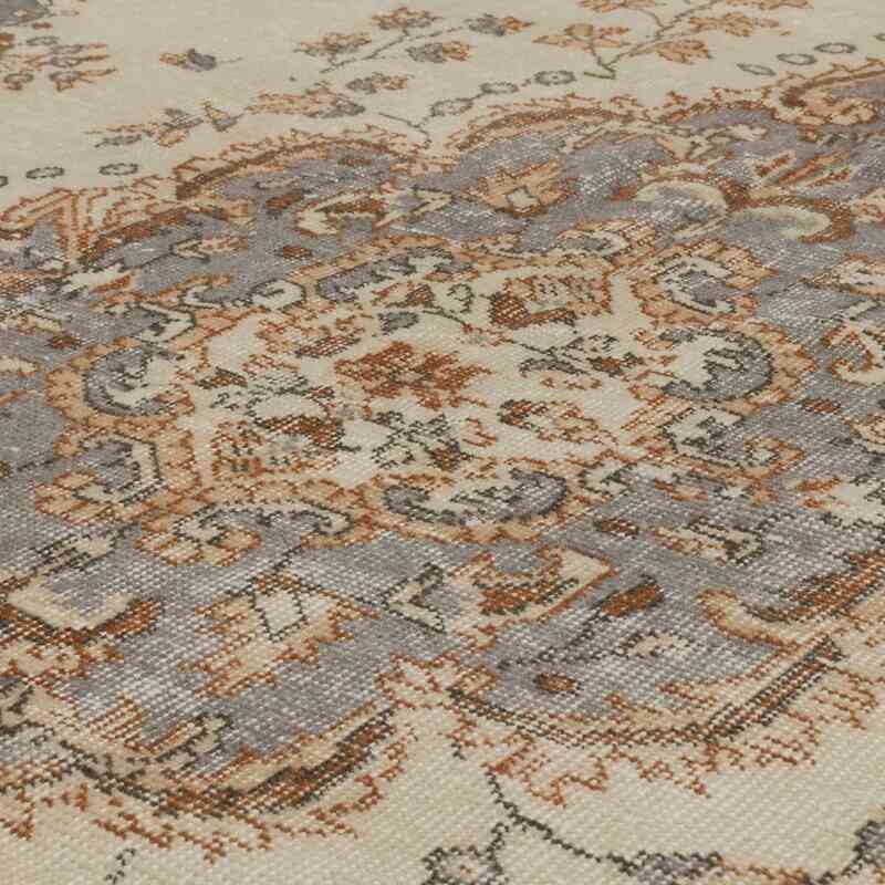 Vintage Turkish Hand-Knotted Rug - 5' 7" x 9' 1" (67" x 109") - K0063644