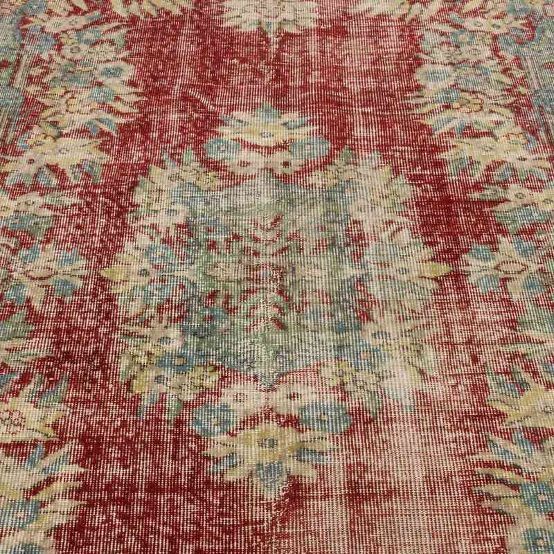 Vintage Turkish Hand-Knotted Rug - 4' 9" x 6' 5" (57" x 77") - K0063646