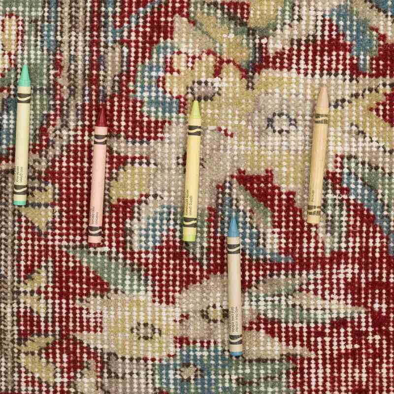 Vintage Turkish Hand-Knotted Rug - 4' 9" x 6' 5" (57" x 77") - K0063646