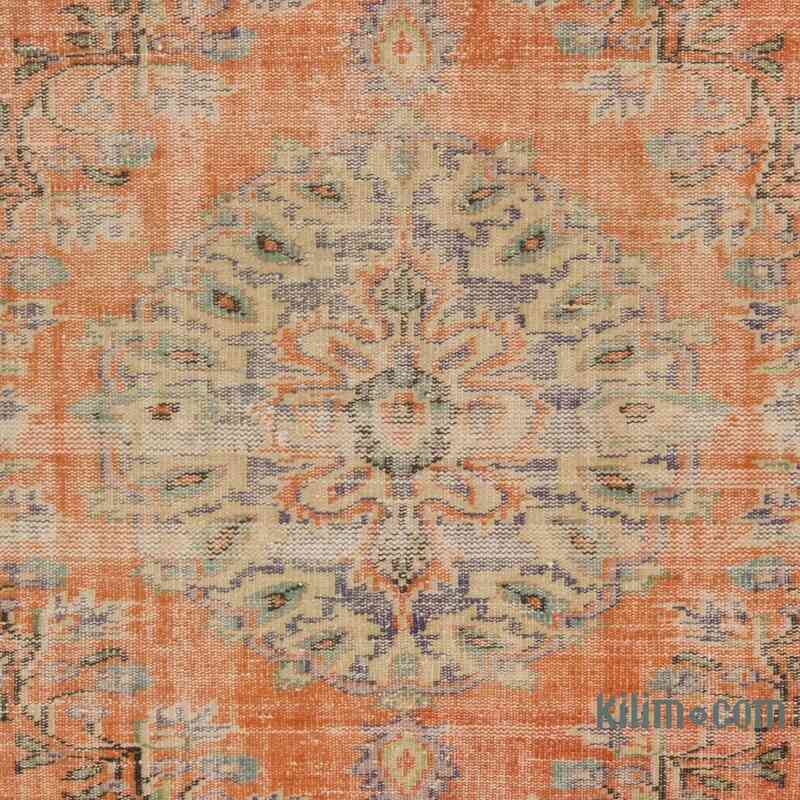 Alfombra Vintage Turca Anudada a Mano - 148 cm x 280 cm - K0063655