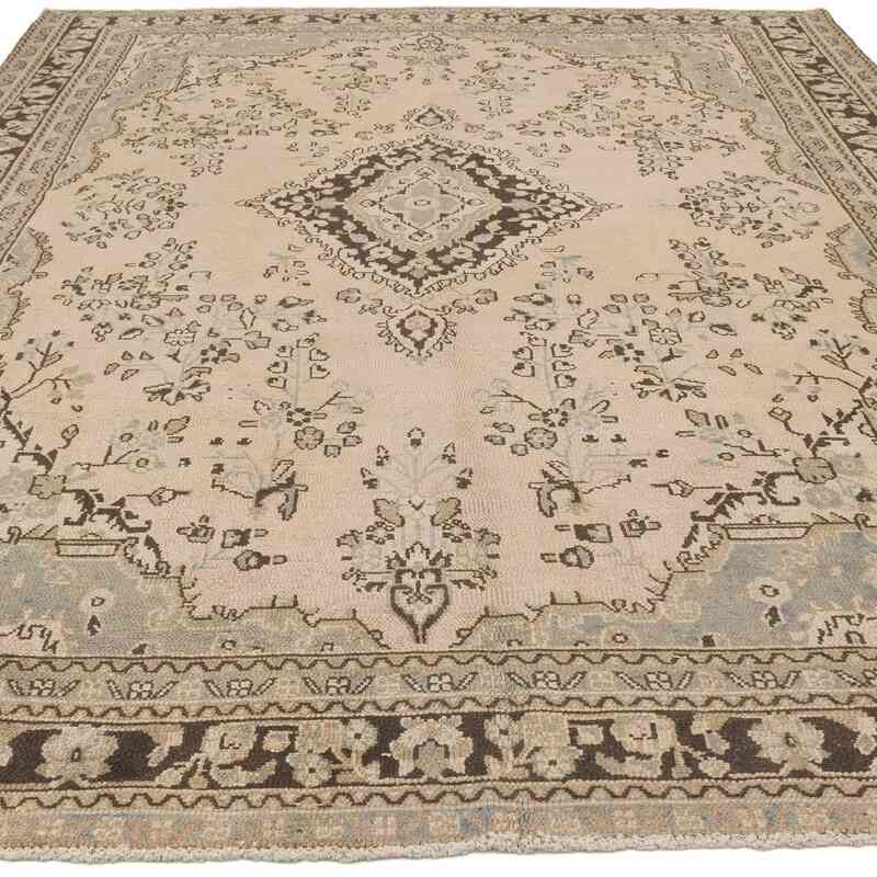 Vintage Hand-Knotted Oriental Rug - 8' 1" x 11' 4" (97" x 136") - K0063699