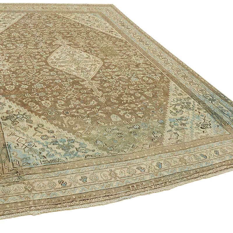 Vintage Hand-Knotted Oriental Rug - 8' 4" x 11' 7" (100" x 139") - K0063700