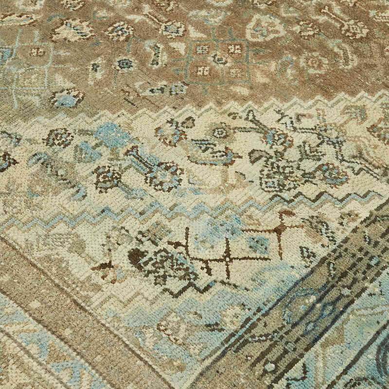 Vintage Hand-Knotted Oriental Rug - 8' 4" x 11' 7" (100" x 139") - K0063700