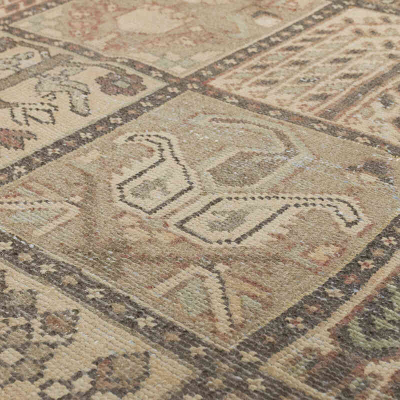 Vintage Hand-Knotted Oriental Rug - 9' 11" x 12' 1" (119" x 145") - K0063706