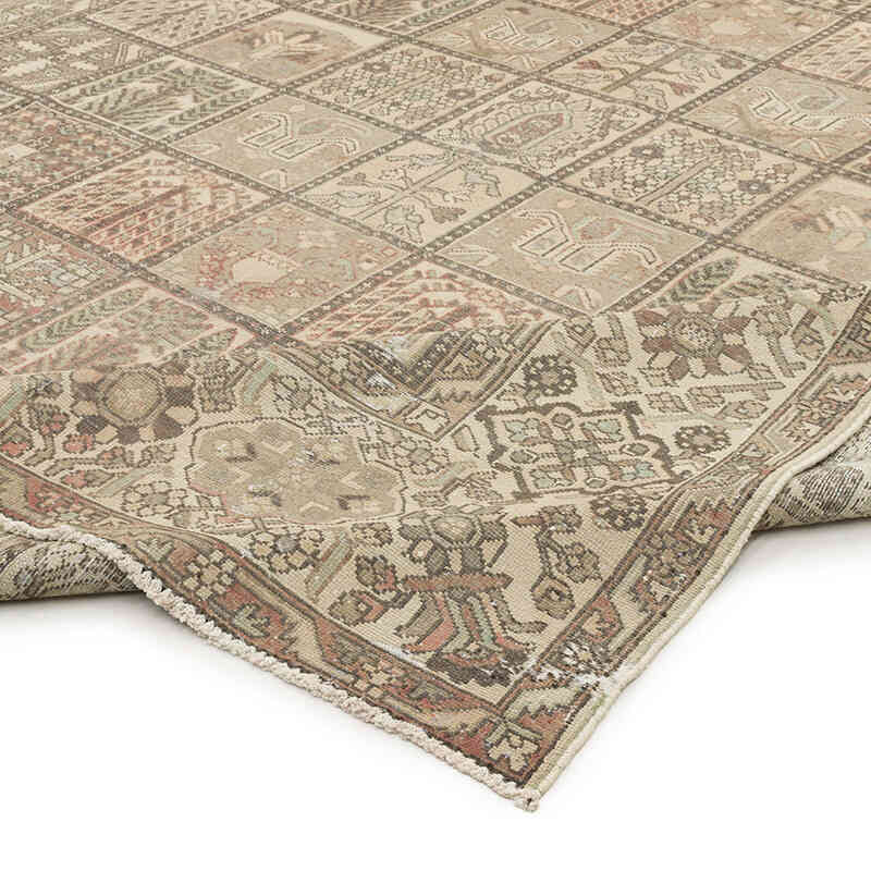 Vintage Hand-Knotted Oriental Rug - 9' 11" x 12' 1" (119" x 145") - K0063706
