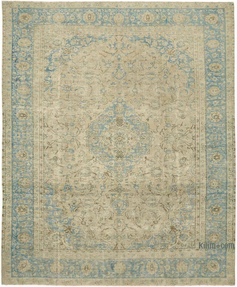 El Dokuma Vintage Halı - 314 cm x 387 cm - K0063708