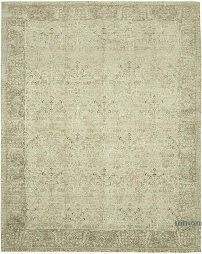 Vintage Hand-Knotted Oriental Rug - 9' 4" x 11' 8" (112" x 140")