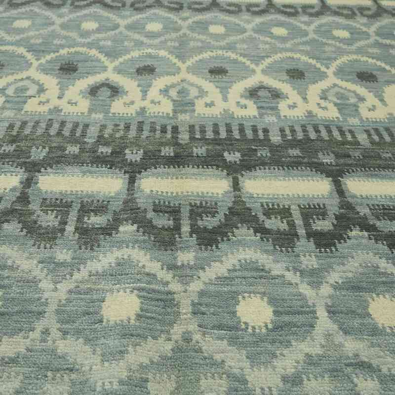 New Hand-Knotted Rug - 8' 11" x 12' 4" (107" x 148") - K0063726