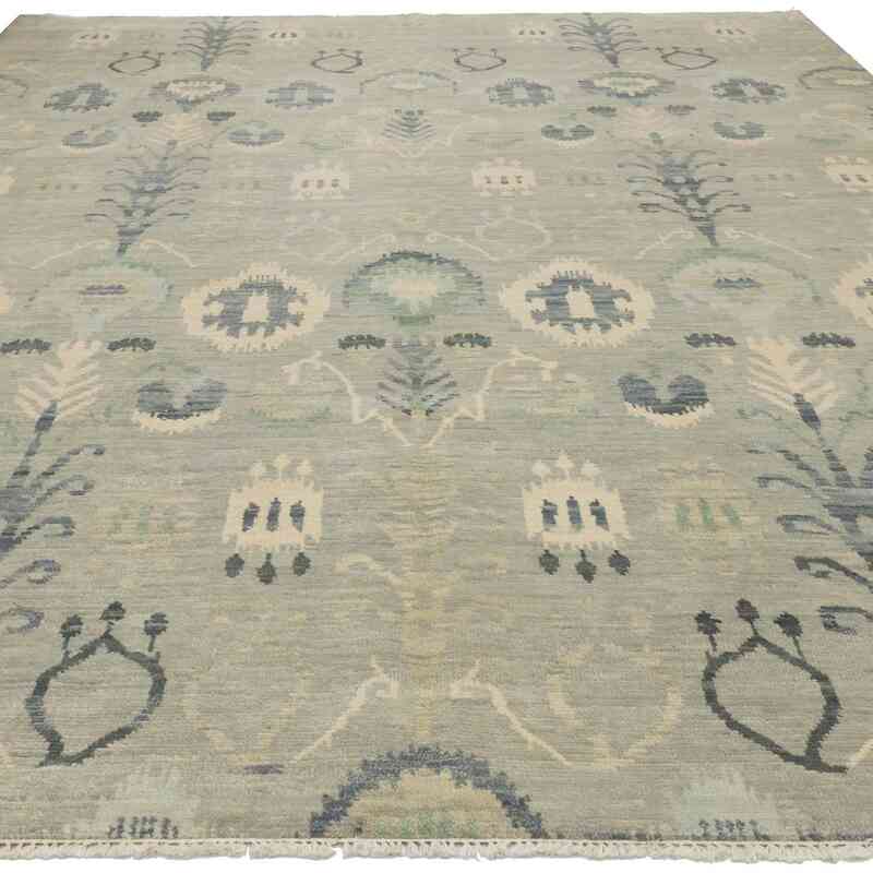 New Hand-Knotted Rug - 8' 11" x 11' 10" (107" x 142") - K0063728