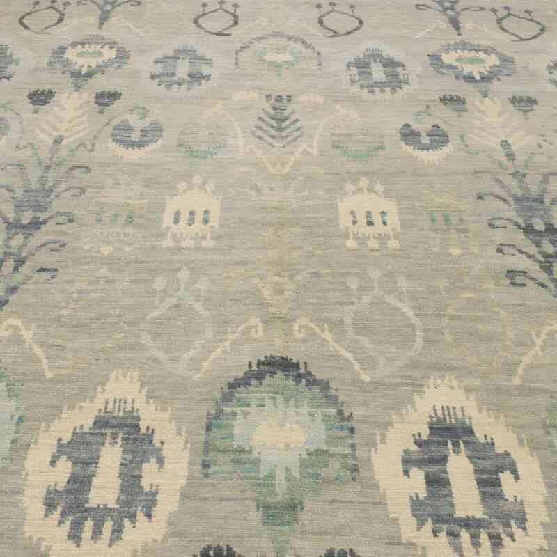 New Hand-Knotted Rug - 8' 11" x 11' 10" (107" x 142") - K0063728