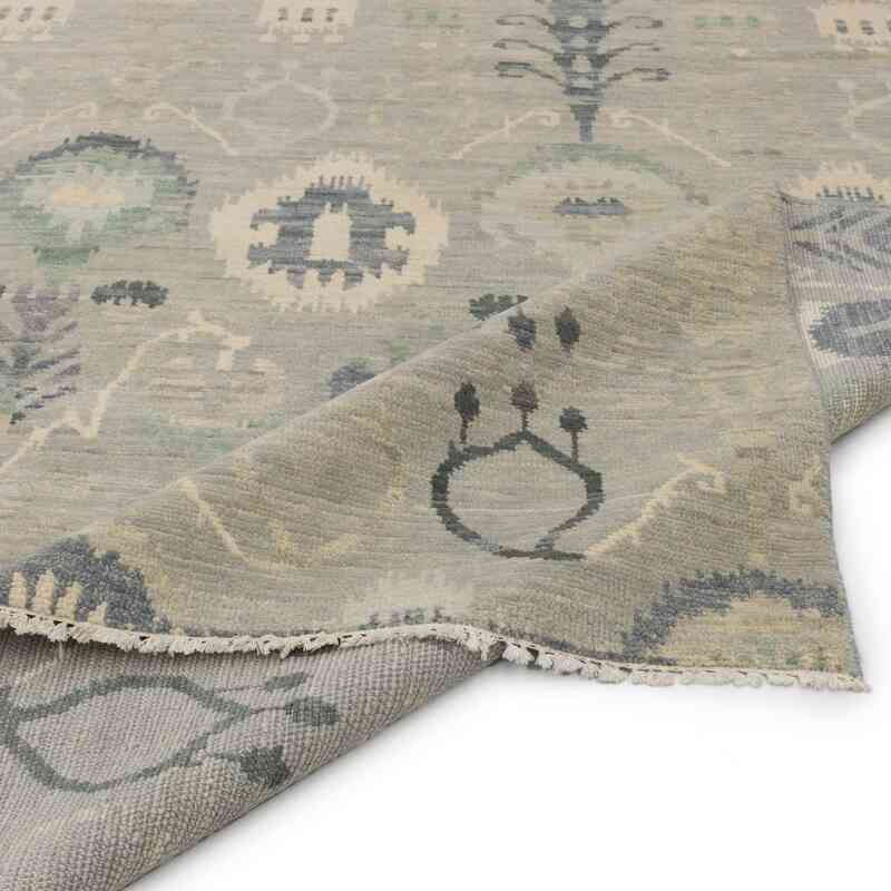 New Hand-Knotted Rug - 8' 11" x 11' 10" (107" x 142") - K0063728