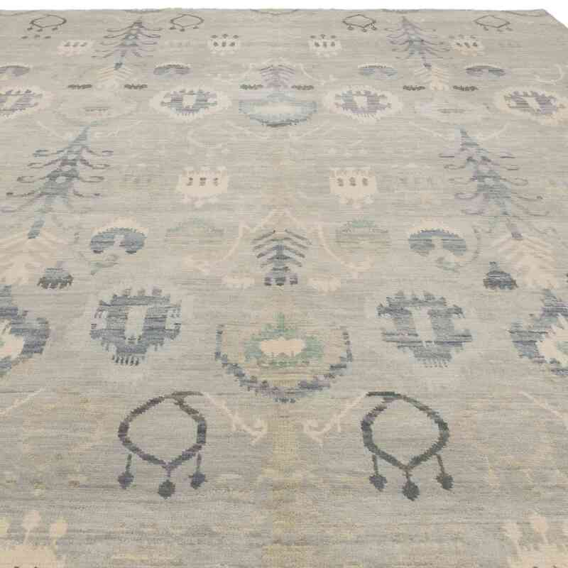 New Hand-Knotted Rug - 8' 11" x 11' 10" (107" x 142") - K0063728