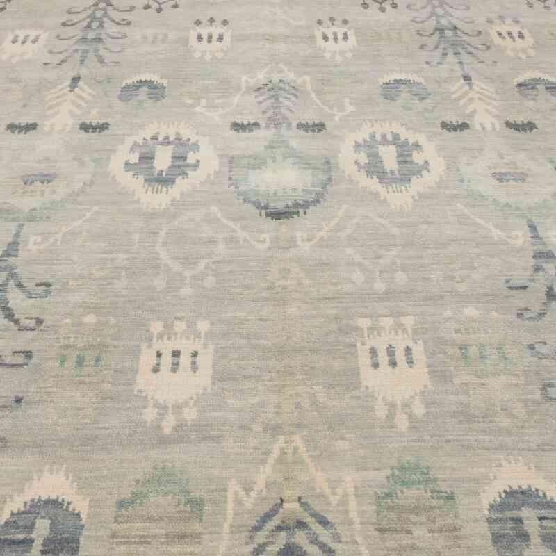 New Hand-Knotted Rug - 8' 11" x 11' 10" (107" x 142") - K0063728