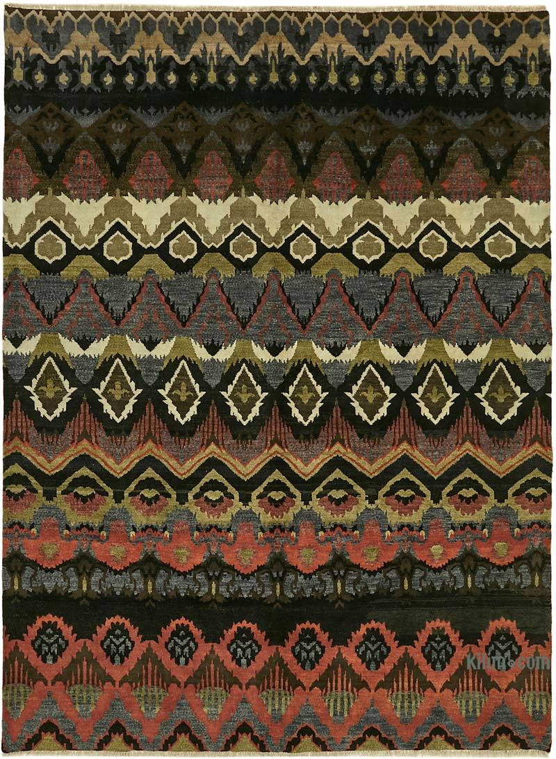 New Hand-Knotted Rug - 9' 2" x 11' 6" (110" x 138") - K0063744