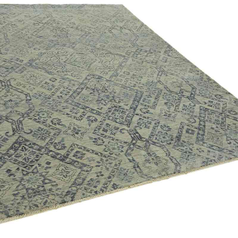 New Hand-Knotted Rug - 8' 1" x 10'  (97" x 120") - K0063750