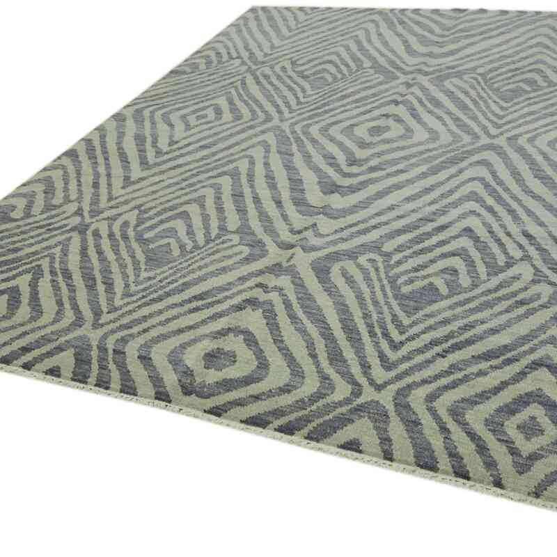 New Hand-Knotted Rug - 8' 1" x 9' 10" (97" x 118") - K0063753