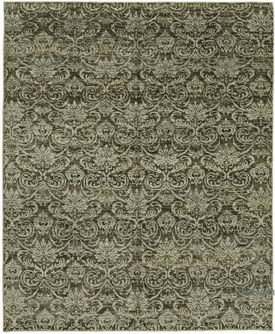 New Hand-Knotted Rug - 7' 11" x 9' 7" (95" x 115")