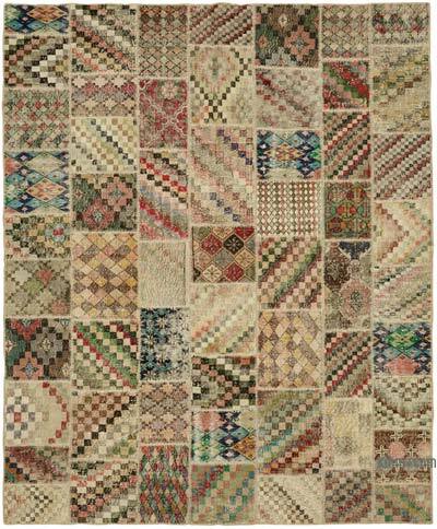 Patchwork El Dokuma Halı - 252 cm x 300 cm